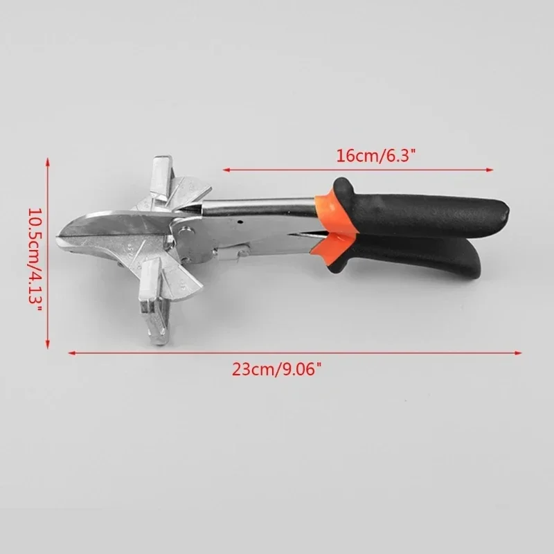 45 Degree Multi-Angle Mitre Cutter for PVC, PE Pipe, Wire Duct, Hose, Plumbing, Home Decor – Adjustable Scissors Tool 6