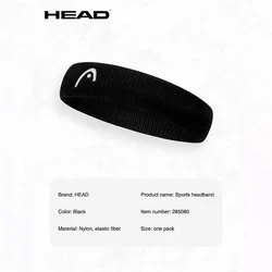 Unisex Sports Sweatband - Versatile Fitness & Fashion Accessory (Black)