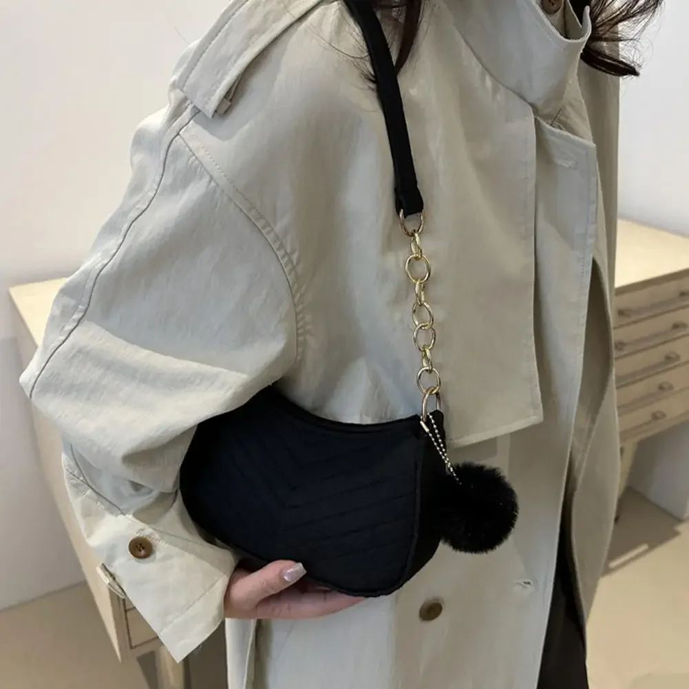Mini Women Shoulder Bag - Worn
