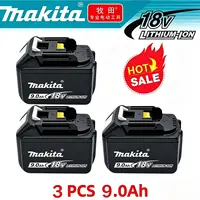 Batterie Li-Ion 100% Makita 18V 5Ah 6Ah 9Ah BL1830B BL1840B BL1850B BL1860BL grande capacité et longue durée de vie. 1