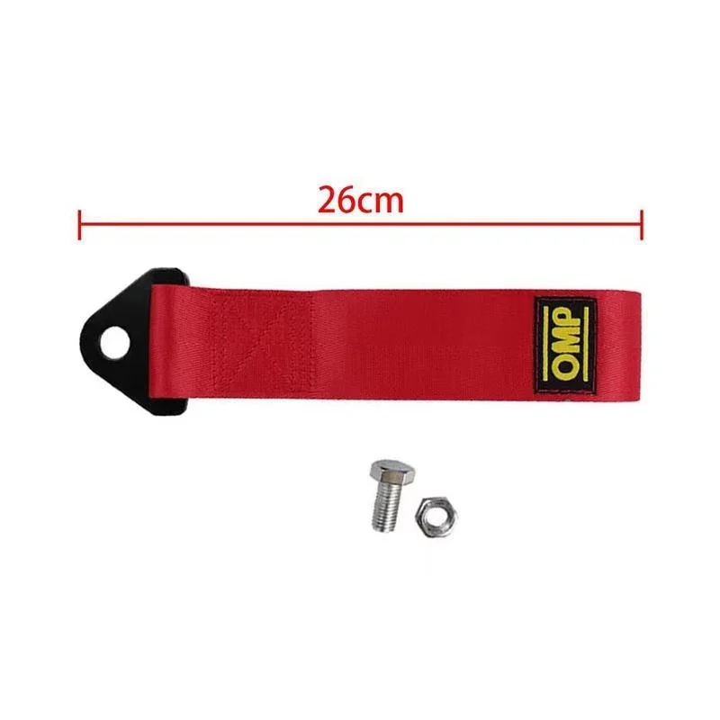 26cm Tow Strap Universal High Quality Racing Car Tow Strap/tow Ropes