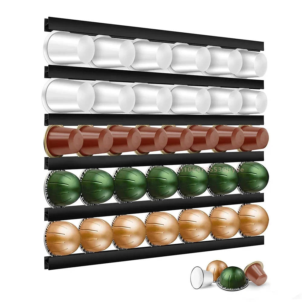 Adatto Per Portacapsule Caffè Nespresso Dolce Gusto Vertuoline Per Qualsiasi Cialde Di Caffè Cialde Di Caffè Scaffale Portacapsule