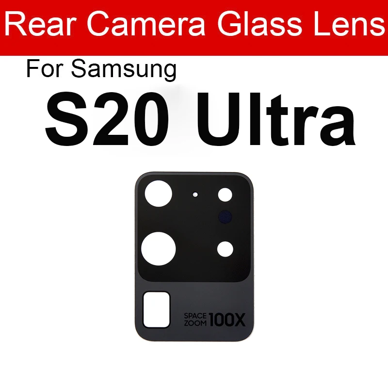 Enhanced Back Rear Camera Glass Lens Protector with Adhesive