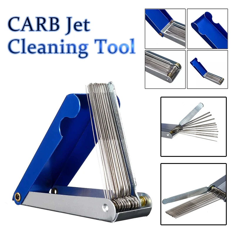 Carb Jet Cleaning Tool Carburetor Wire For Motorcycle ATV Parts Cleaner Set Motorcycle Car