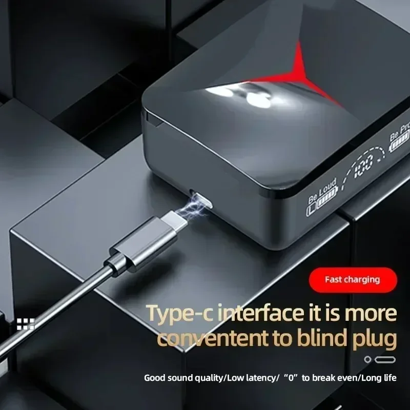 M90 سماعات لاسلكية TWS سماعات بلوتوث التحكم باللمس...