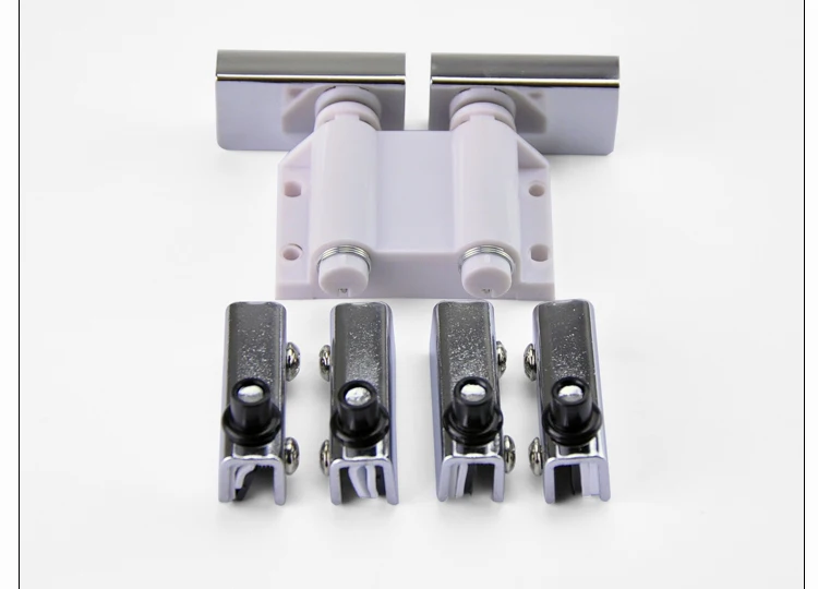 1set Cabinet door hardware Glass clip Furniture Shaft Hinge Door suction Closer Free open Touch Latch Hardware Fittings