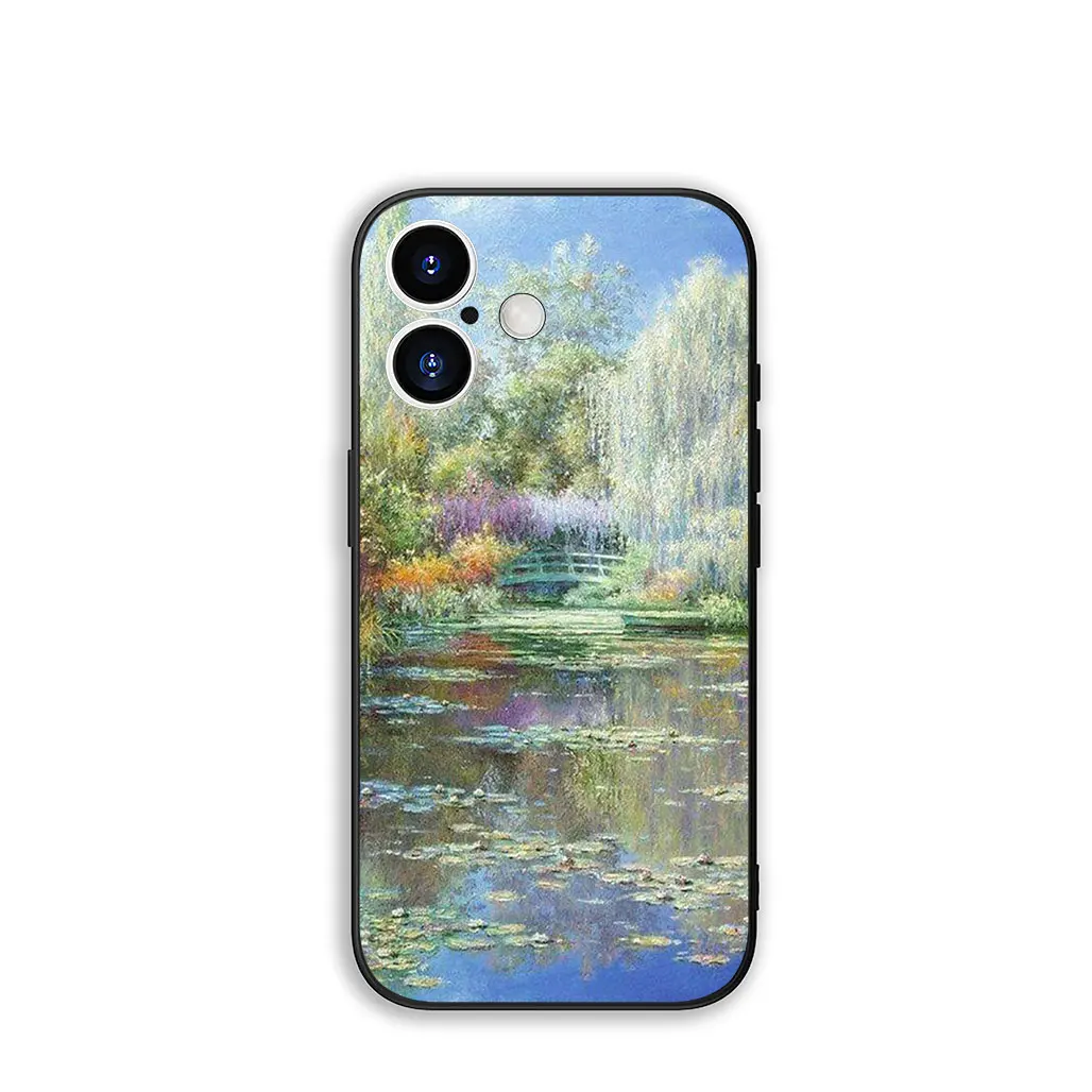 Claude Monet Artistic Phone Cover | Impressionist Painting Design Case