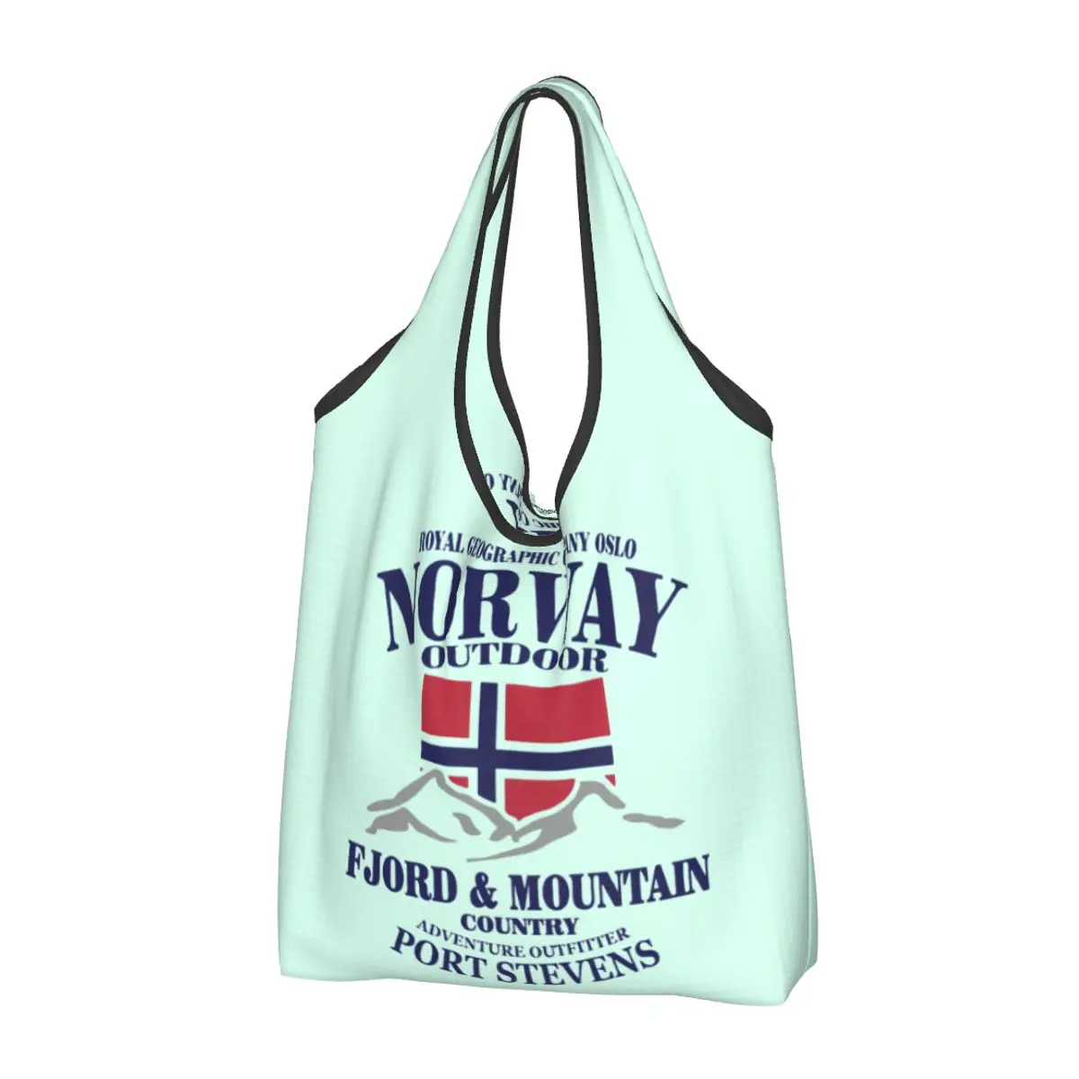 

Сумка для покупок с принтом флага Норвегии