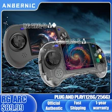 ANBERNIC RG ARC Retro Games RK3566 4.0INCH 640*480 Handheld Game Console Emulator LINUX Android System 3500mAh Children's Gifts