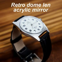 Montre Shanghai 7120 d'inspiration vintage 36 mm - Montre-bracelet mécanique pour homme pour collectionneurs et passionnés de montres 3