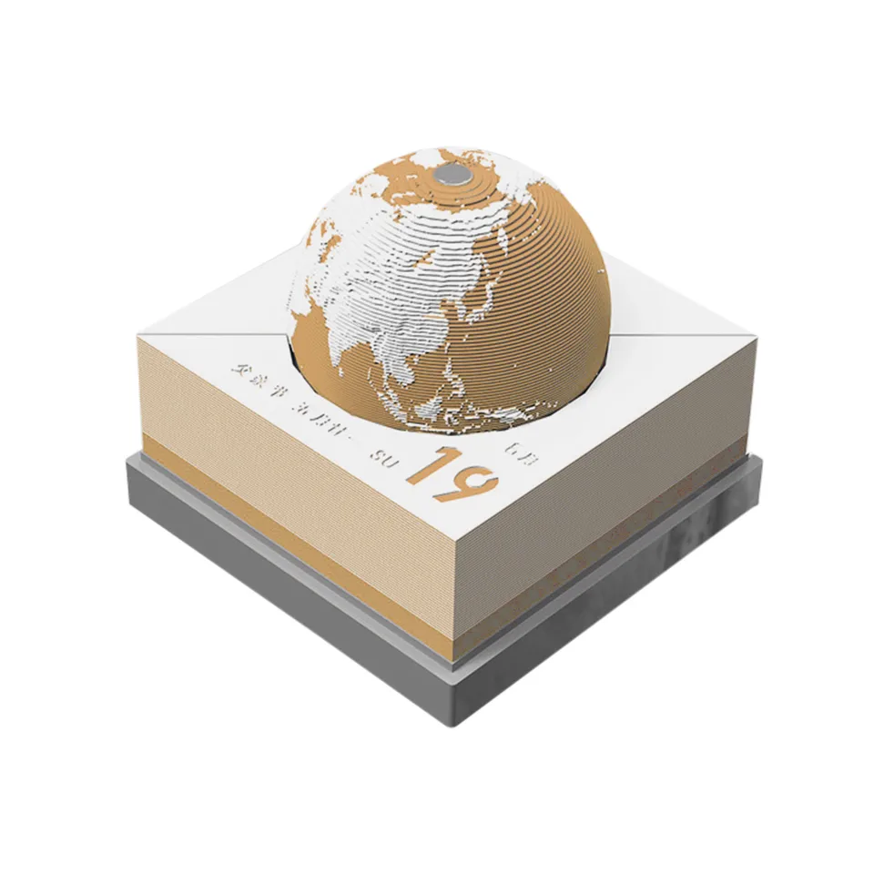 Calendrier 3D | Calendrier 2026 À Feuilles Détachables - Œuvre D'Art En