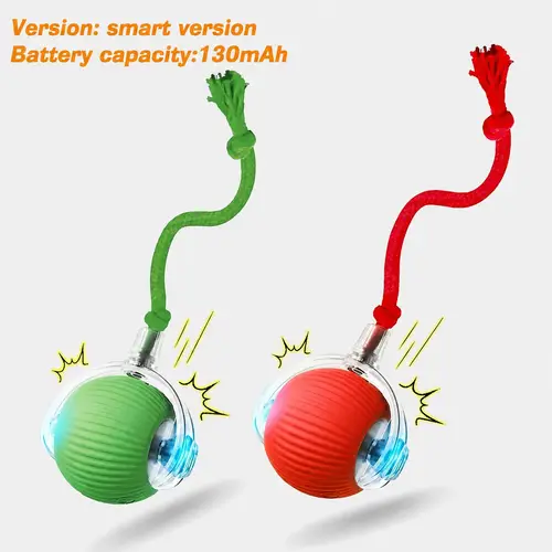 New Cat Interactive Ball Toy Automatic Rolling Cat Ball Rechargeable Smart Kitten Interactive Toy Intelligent Balls Toy for Cat - Image 9