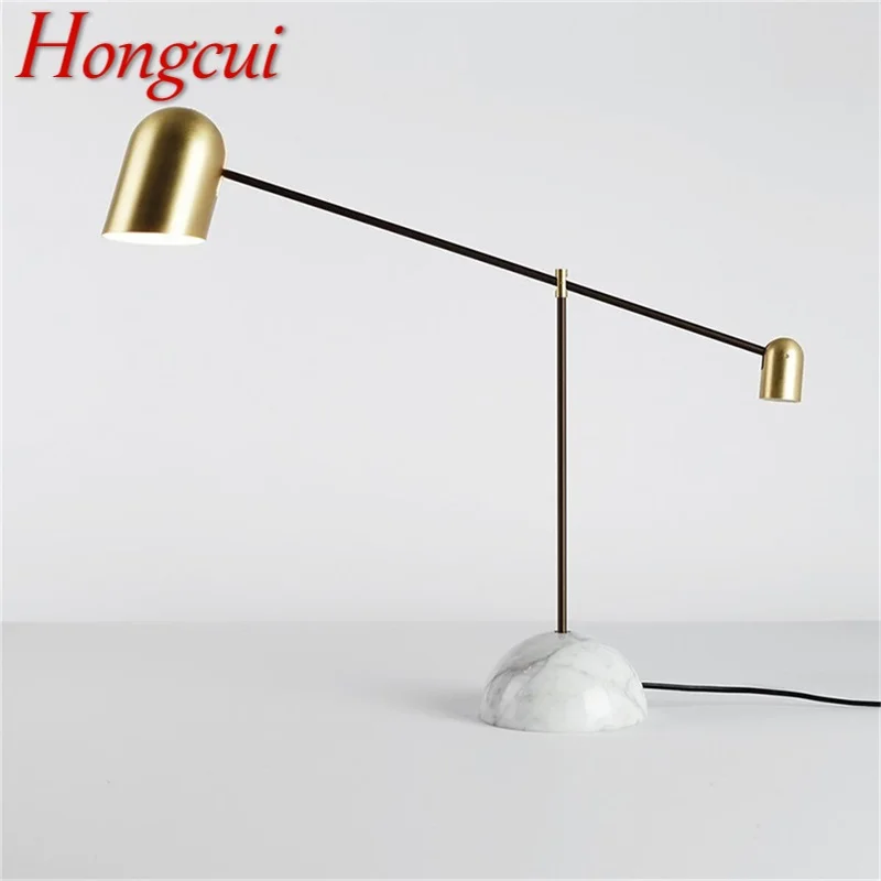 

Hongcui Скандинавская Винтажная настольная лампа современного дизайна, светодиодный художественный Настольный светильник, модный прикроватн...