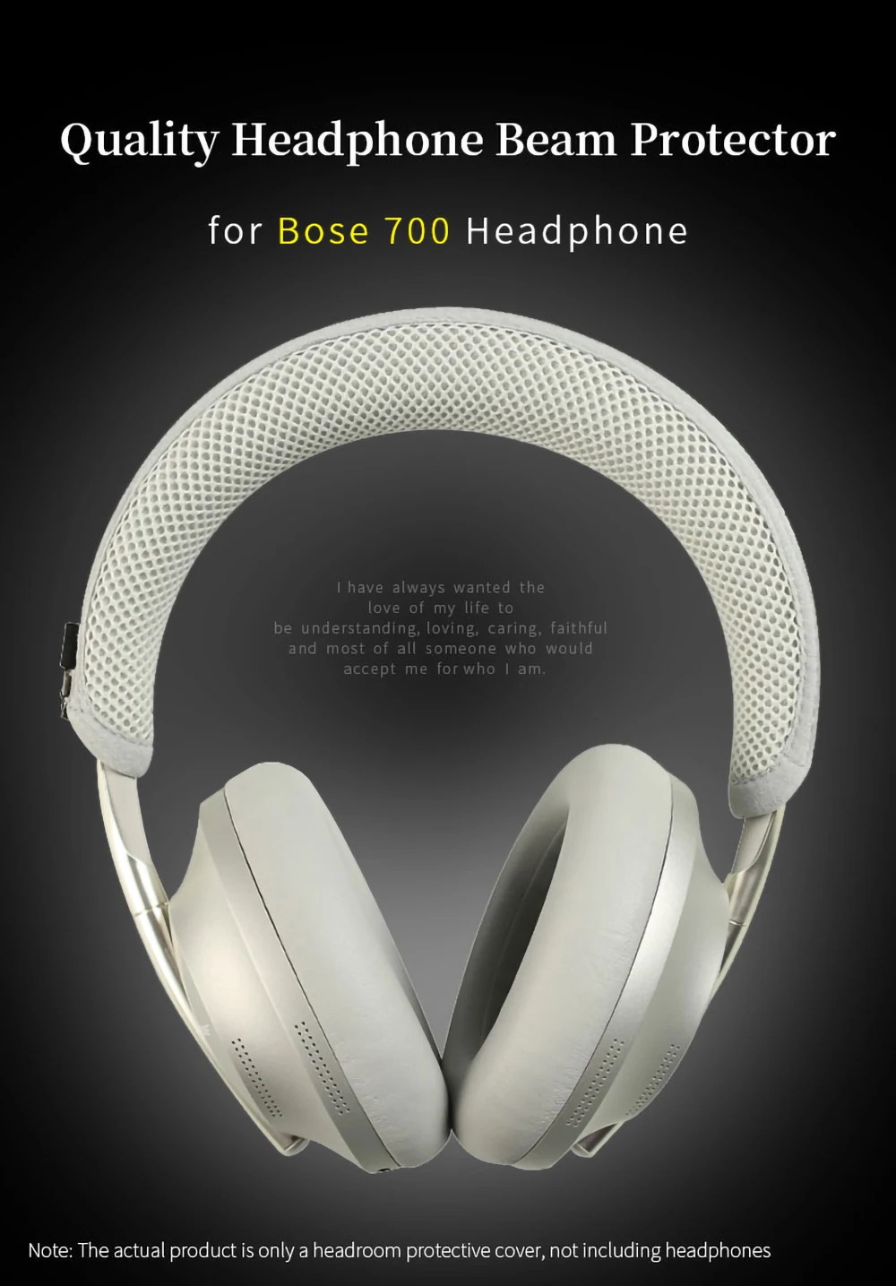 Quality Headphone Head Beam Cover for Bose 700 earphone Protective Case NC700 700UC Headset Headbeam Protector Sleeve