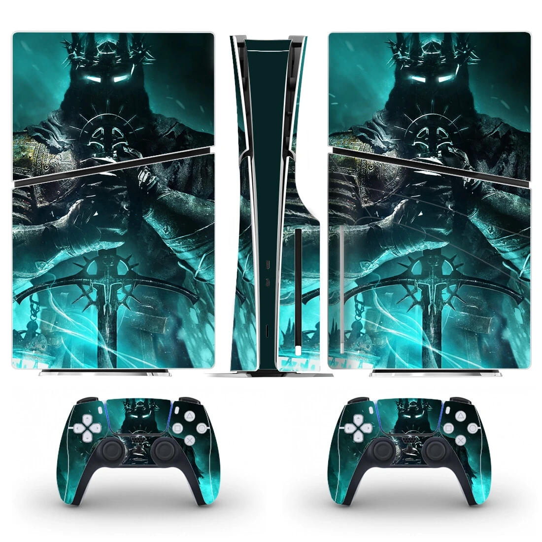 Game Lords Of The Fallen Ps5 Slim Disc Skin Sticker Decalcomania Cover Per Console E 2 Controller Nuovo Vinile Ps5 Slim Disk Skin