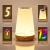 Night Light RGB 13 Color Changing Remote Control Touch Dimmable Lamp Portable Table Bedside Lamps USB Rechargeable Night Lamp 5