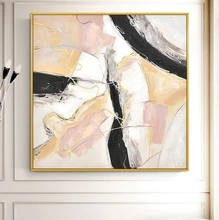 

100% Handmade Abstract Canvas Wall Art Oil Painting No Framed Wall Art Pictures For Living Room Bedroom Home Decor