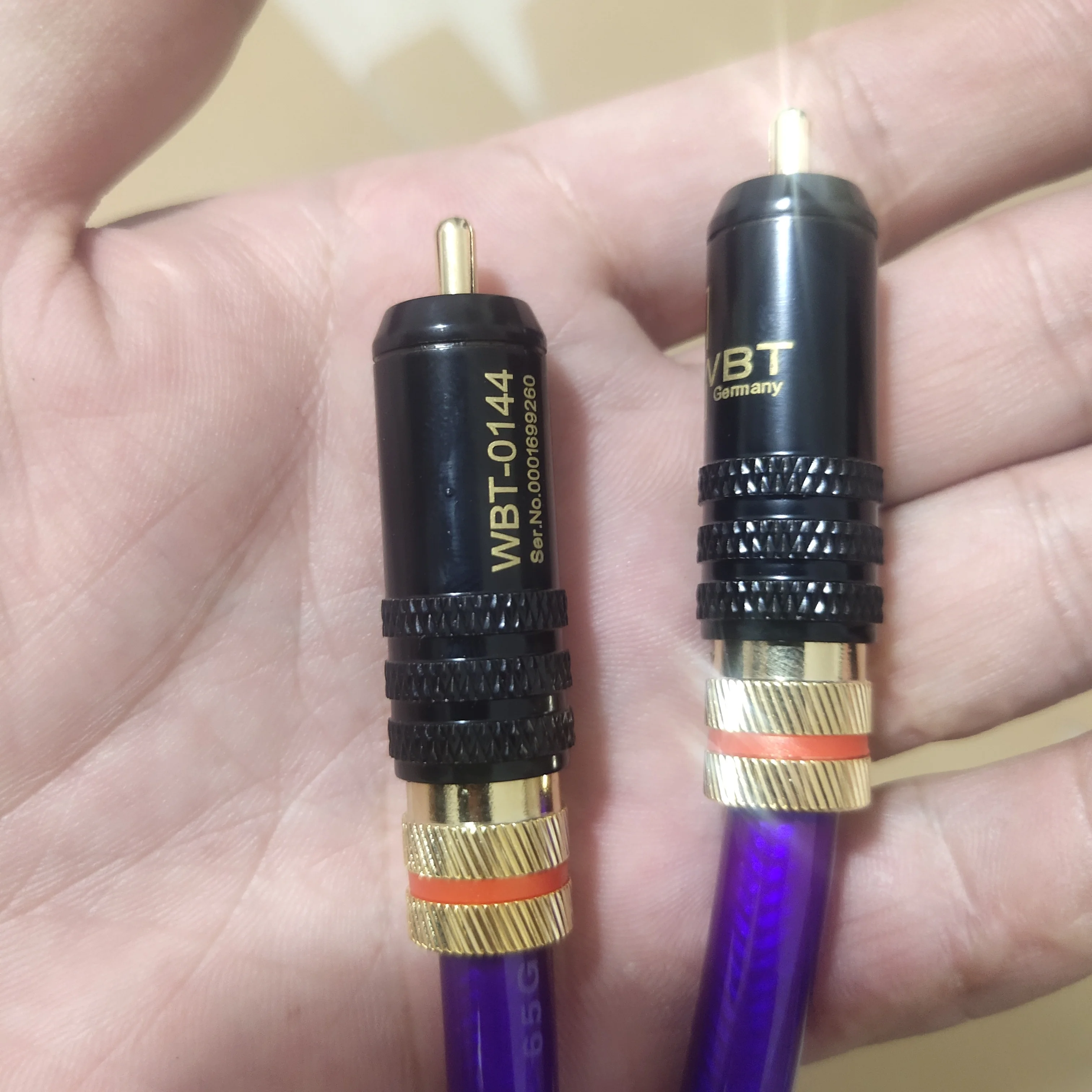 Holland Van Den Hul VDH 75Ω Digital Coaxial cable DAC SPDIF silver