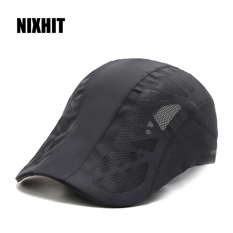 NIXHIT Summer Outdoor Sports Thin Sunscreen Quick Dry Mesh Breathable Men's Baseball Cap Travel