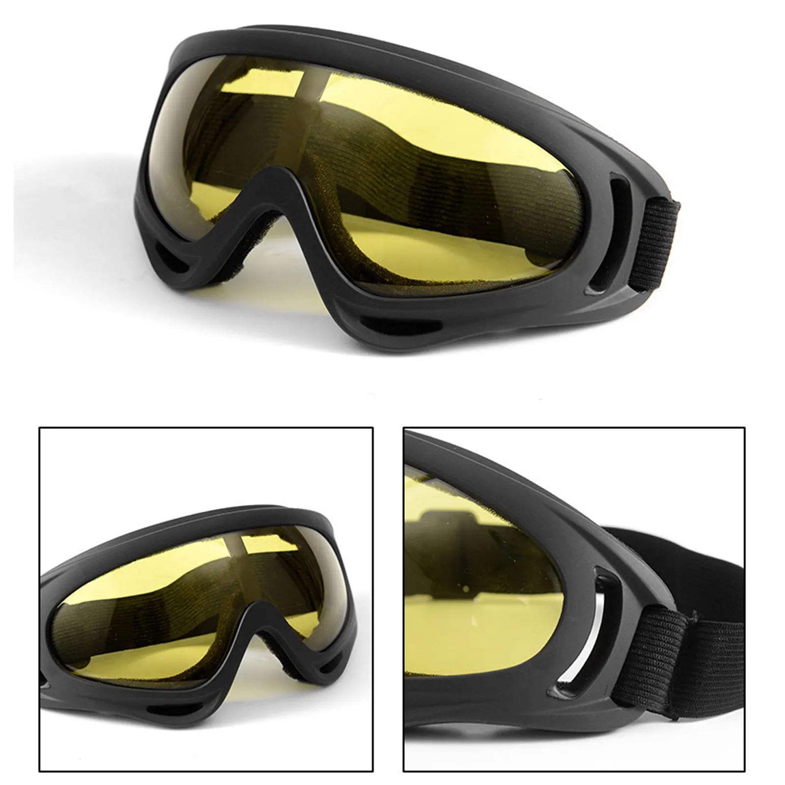Outdoor Goggle Prevention Dust Splash Military Tactical Glasses Explosion Proof Motorcycle Ski Hike Men Mask Eyewear Accessories