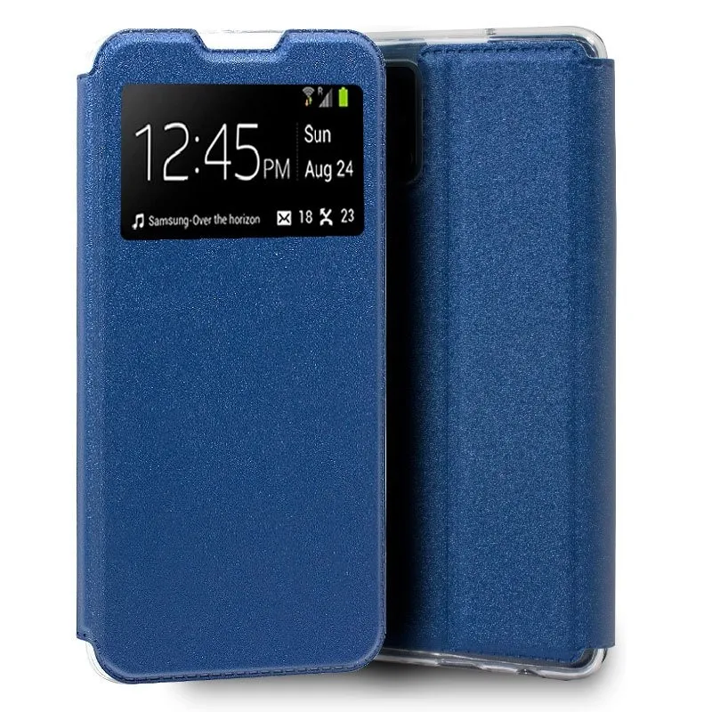 Custodia Cool Flip Cover Per Samsung A 515 Galaxy A 51 Smooth Blue