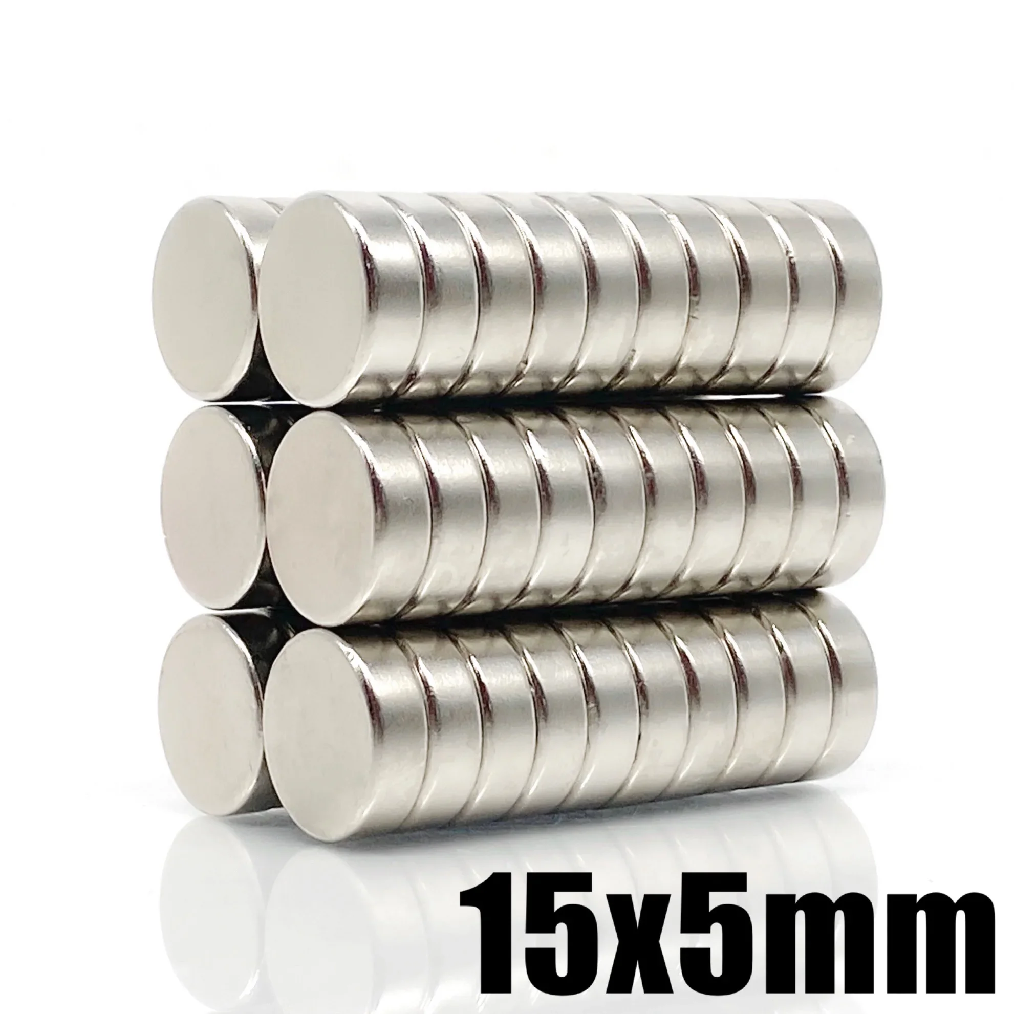 

2/5/10/20/50 Pcs 15x5 Neodymium Magnet 15mm x 5mm N35 NdFeB Round Super Powerful Strong Permanent Magnetic imanes Disc 15*5