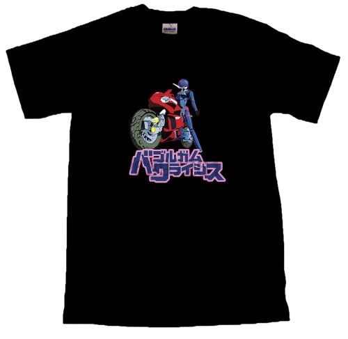 Bubblegum Crisis Cool T-SHIRT ALL SIZES # Black |