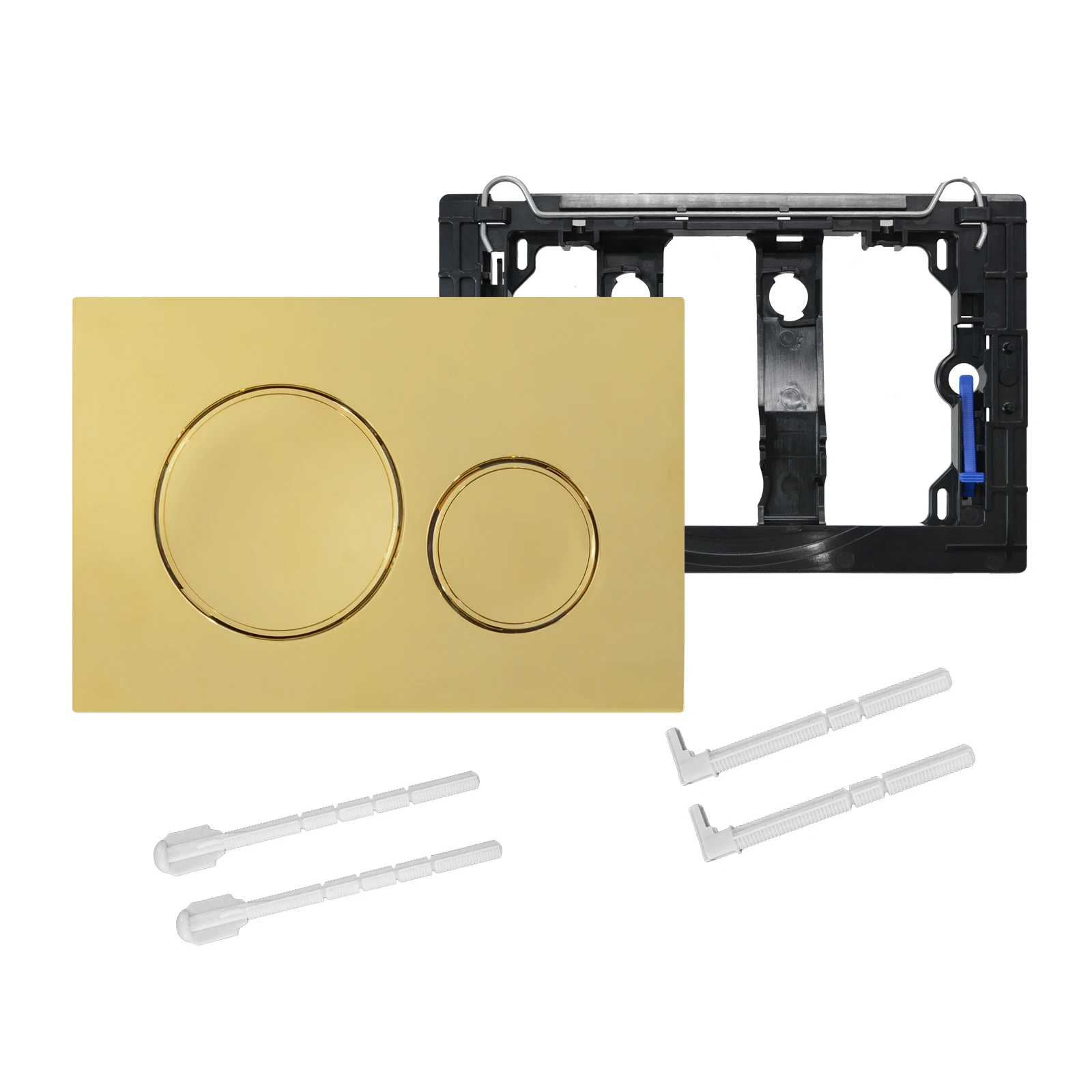 Flushing Plate Set Flushing Plate Flush Lever Set and Mounting Frame Fits Geberit Sigma 20 Actuator Plate Spare Parts