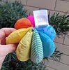 Custom Baby Magic Stuff Rainbow Fabric Sensory Ball Montessori Infant Educational Color Cognitive Cloth Soft Plush Bumpy Toy 6