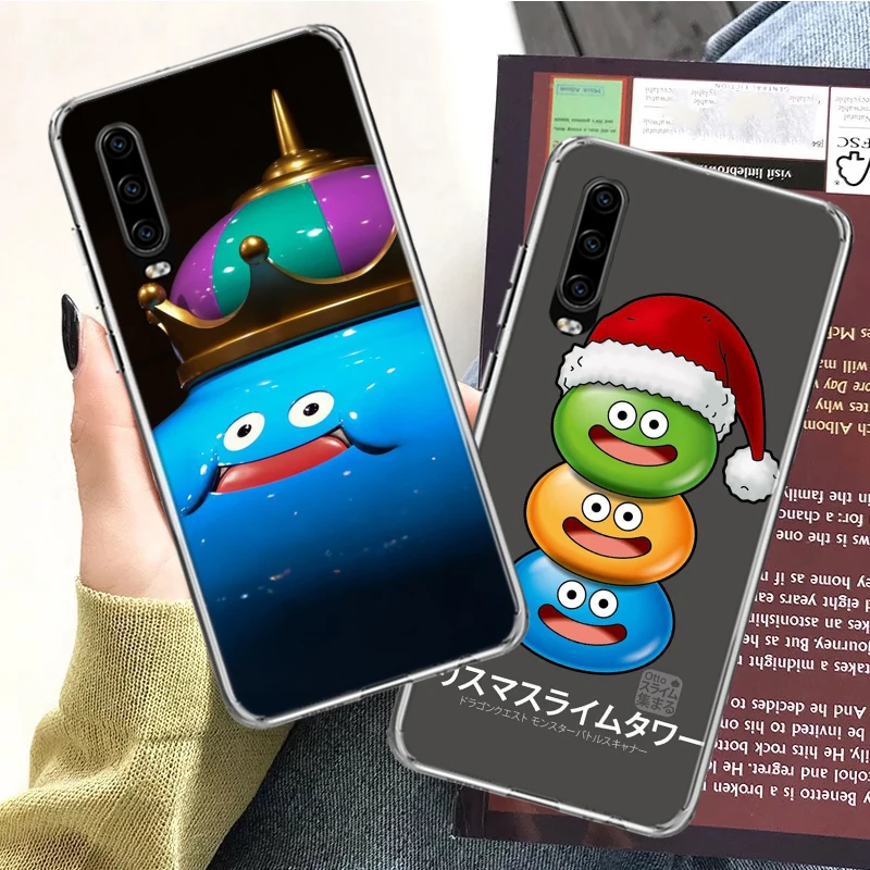 Dragon Quest Slime Series Phone Per Huawei P30 Lite P10 P20 P40 P50 Pro Cover Huawei Mate 40 Pro 10 20 Lite 30 Capa Coque Shell