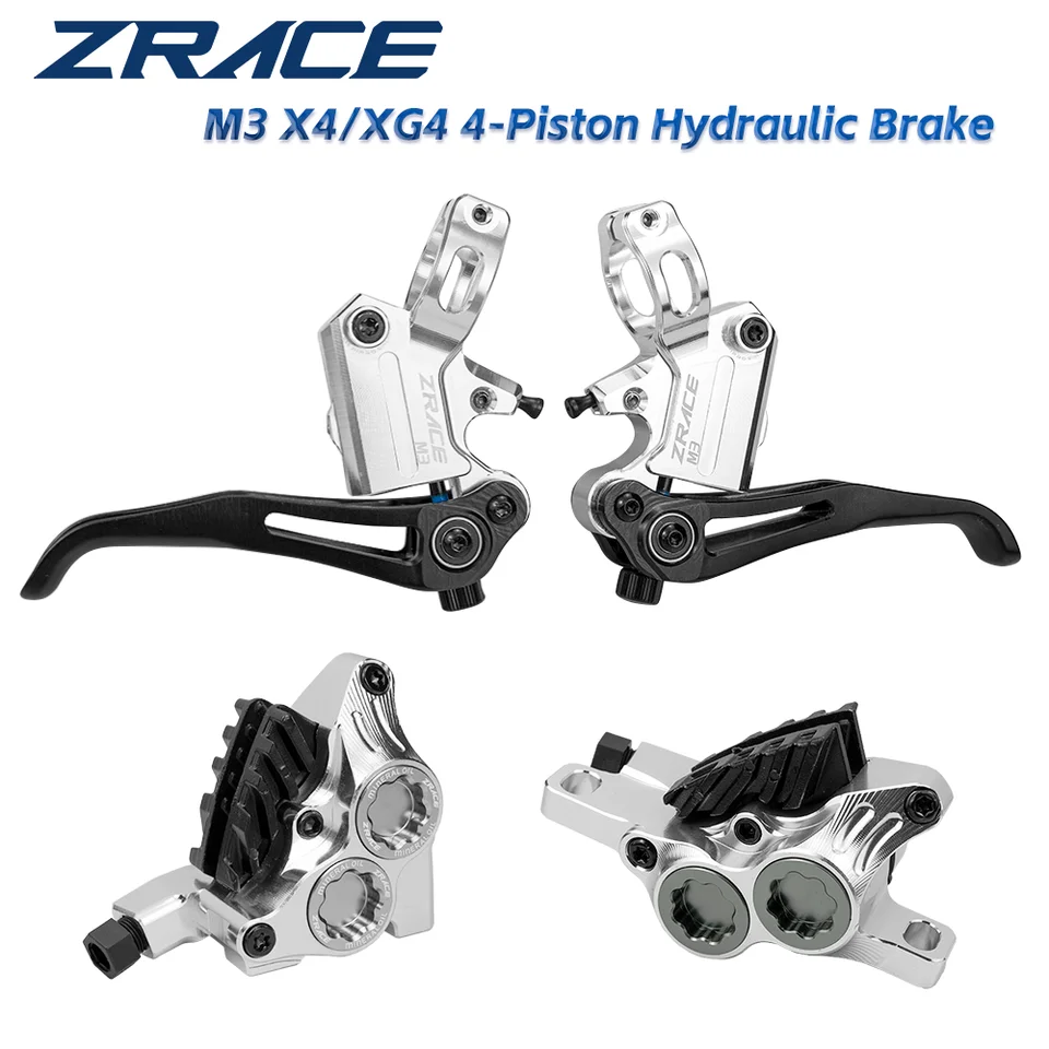 ZRACE M3 X4 / XG4バイク油圧ブレーキ、フルCNC軽量、油圧ディスク