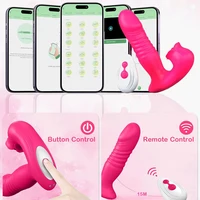 APP Rose Schub Vibrator Starke Saugen Weibliche Tragbare G-punkt Klitoris Stimulator Weibliche Spielzeug Klitoris Masturbator Dildo Sex Spielzeug 5