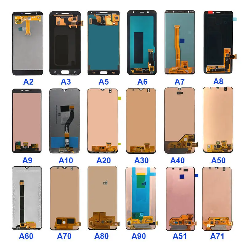 

Applicable to Samsung A10 A10s A20 A20s A30 A40 A50 A70 Mobile Phone Screen Assembly LCD