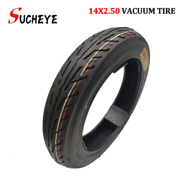 14x2.50(2.50-10）tubeless tires Pneumatic wheel for 14 inch electric bicycle