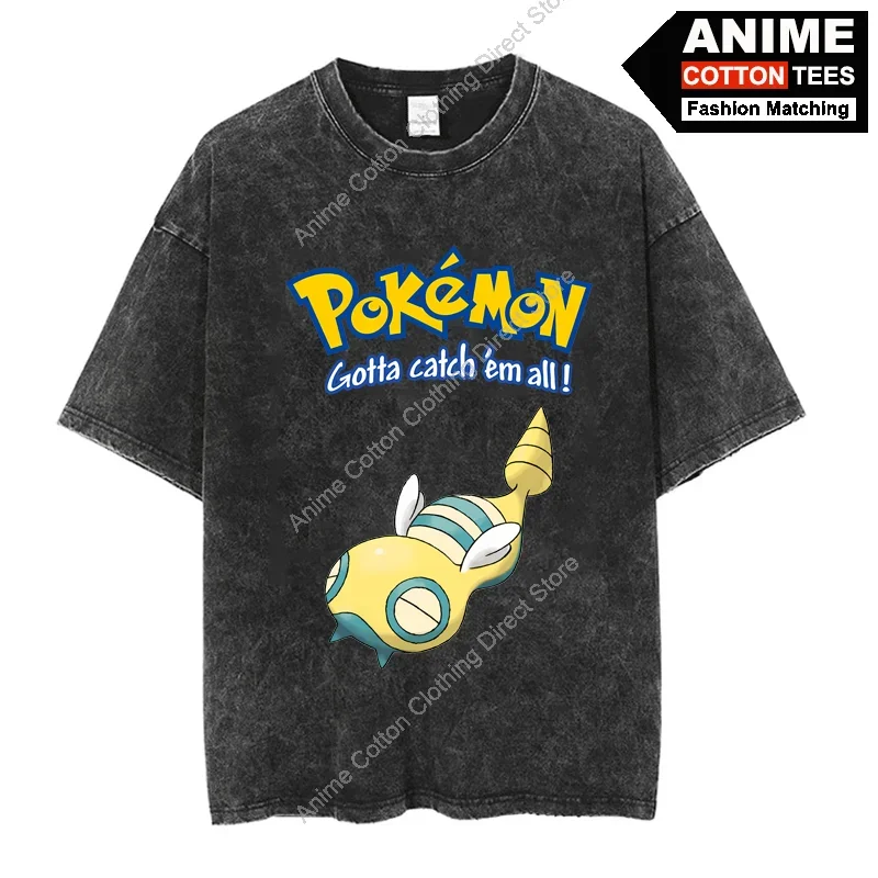 

Elf Baby Dunsparce T Shirt Cartoon Anime Cute Print Clothes Y2k Harajuku Casual Unisex Oversized Loose T-shirt Cotton Tees