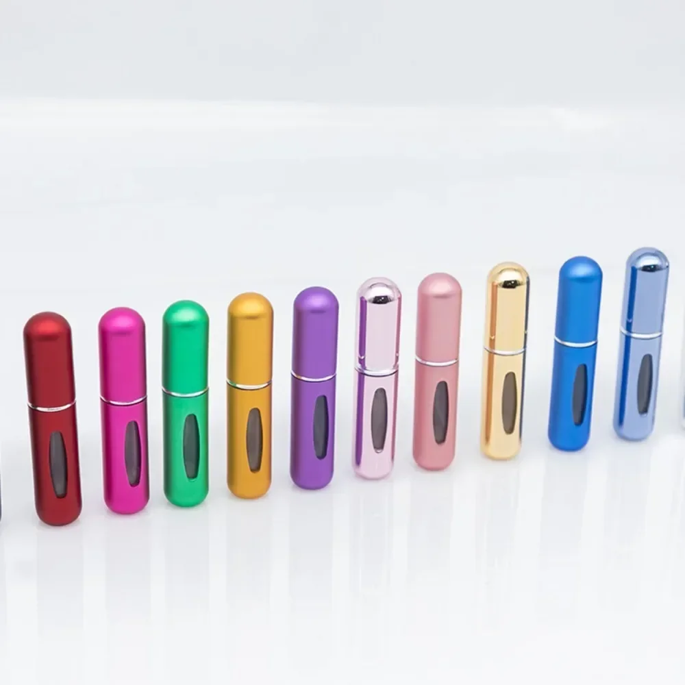 10/20pcs 5ml Mini Perfume Refill Bottle Conveniet Atomizer Pump Aluminum Refillable Spray Bottle Atomizer Bottle For Travel - Image 5