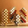 Lipstick Holder Make-up Organizer Cosmetic Storage Box Lip Gloss Storage Rotating Display Stand Transparent Plastic Storage Box 5