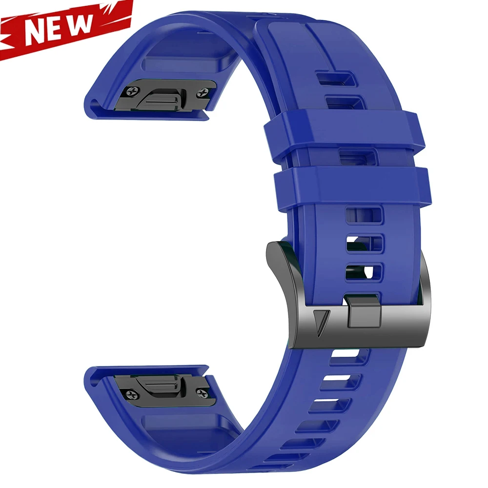 Premium QuickFit Silicone Sport Watch Band - 22/26mm