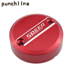 Enhanced Front Brake Fluid Reservoir Cap Cover for Scrambler and Thruxton Series (Red Speed Twin)