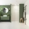 38-42"" W X 71"" H Piovt Swing Glass Shower Door,Pivot Frame Sliding Shower Door With 1/4""(6Mm) Clear Sgcc Tempered 2