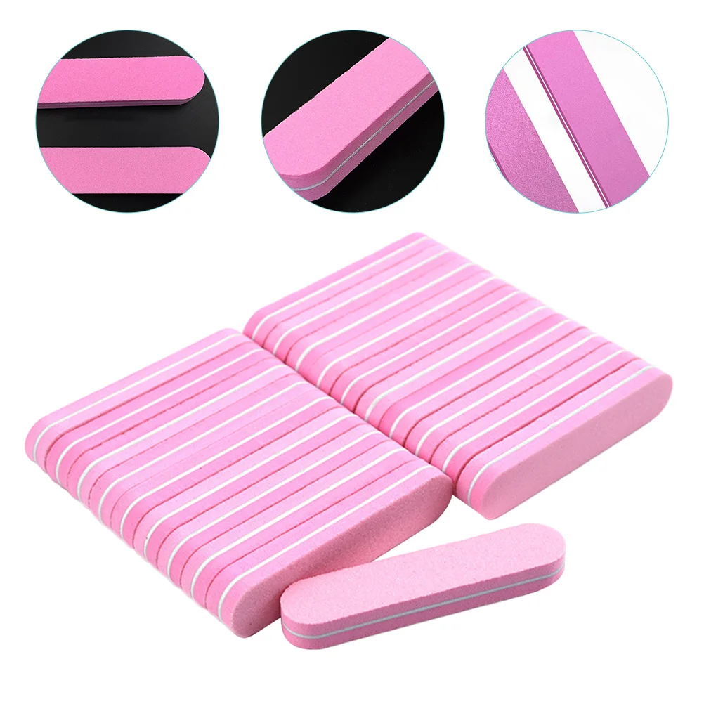 

20Pcs Nail Files Manicure Tools Kit Rectangular Nail Buffer Block Double Sided Nail Polishing Buffer