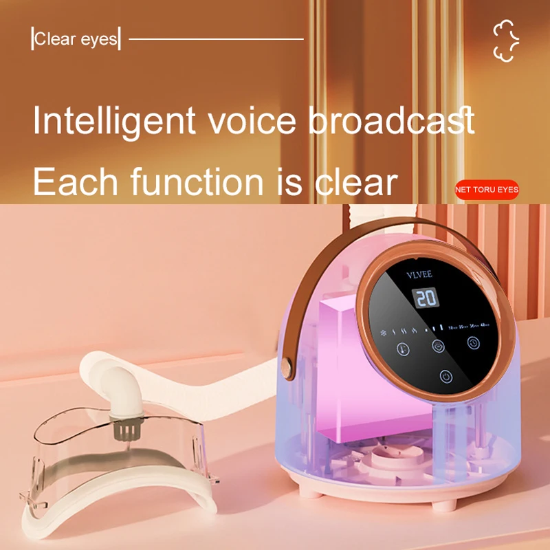 NEW Eye Massage Atomization SPA Instrument Hot Cold Spray Fumigation Heating Compress Relief Eye Eye Dryness Fatigue Protection 6
