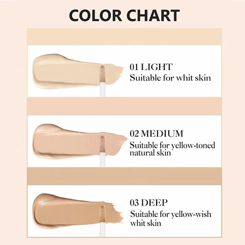 Baby Bottle Natural Liquid Foundation Concealer High Coverage Corrector Face Makeup Concealer Cream Cover Dark Circles Cosmetics