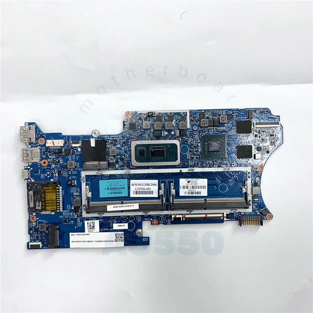 

Материнская плата для ноутбука диагональю 18742-1 для HP X360 14-DH с SRFFX L51137-601 MX130 2G, полностью протестирована и работает идеально