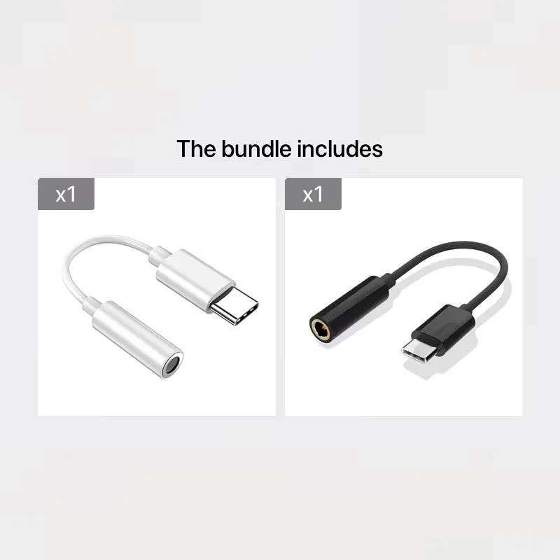 Universal USB-C to 3.5mm Audio Adapter - Premium Sound Dongle