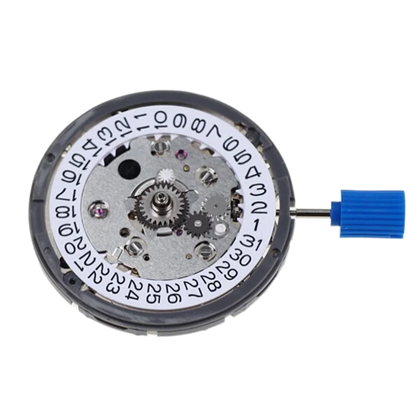 NH34 자동 기계식 GMT 4개의 손 24시간 날짜 수리 교체 시계 SKX007 Mod NH34A 무브먼트 부품