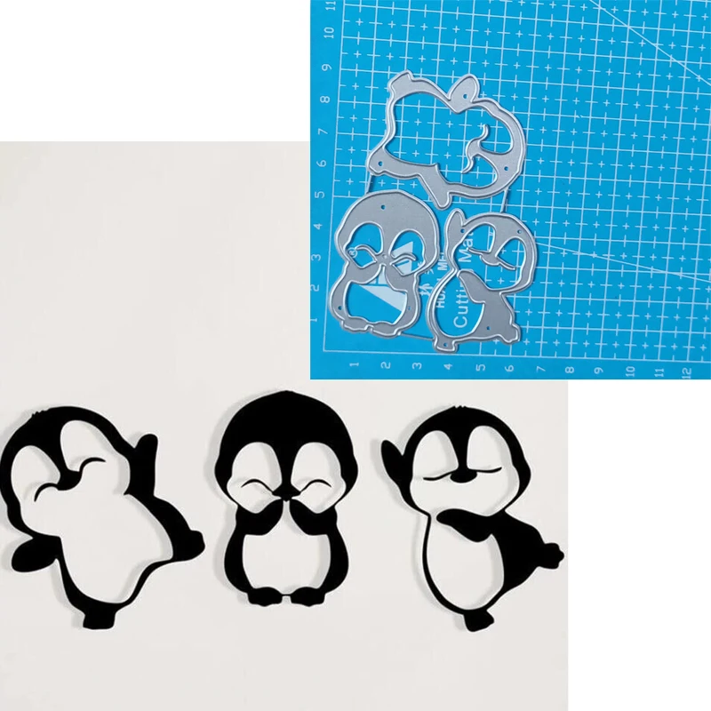 Fustelle Metalliche Per Scrapbooking – 2 Gattini Animali – Dimensioni 8,7 X 6,1 Cm – Acciaio Al Carbonio