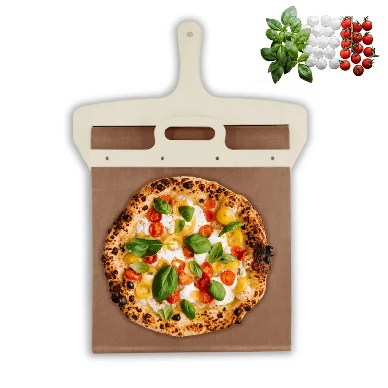 Sliding Pizza Peel Long Handle Super Smooth Paddle Lightweight Pizza  Turning Smooth Pizza Peel For Ovens Home Restaurants - AliExpress