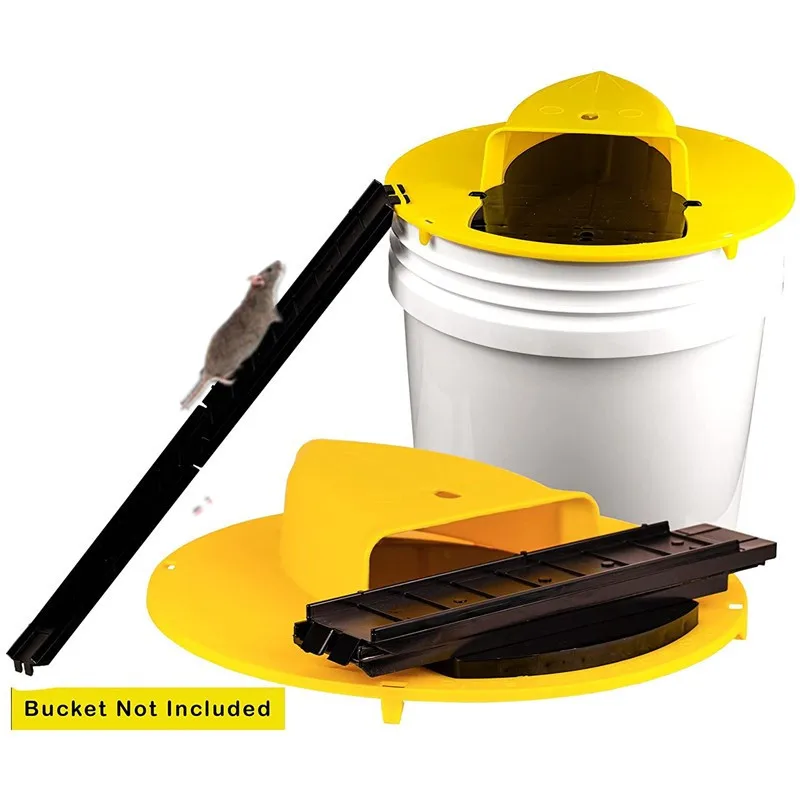 Household Roller Slide Lid Multi-purpose Rat Catching Mouse Trap Rat Trap  Mouse Bucket Traps Mousetrap - AliExpress