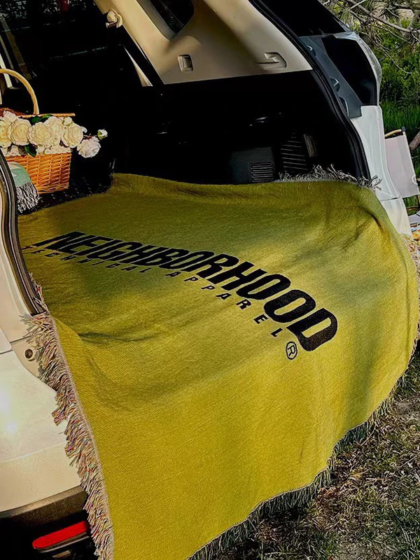 Olive een Trendy Cam Tablecloth Sofa Towel Mat Blanket Casual Carpet Cover Luxury Knitted Blanket High Breathabili